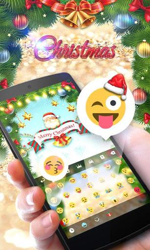 Christmas Bell Keyboard Theme - Image screenshot of android app