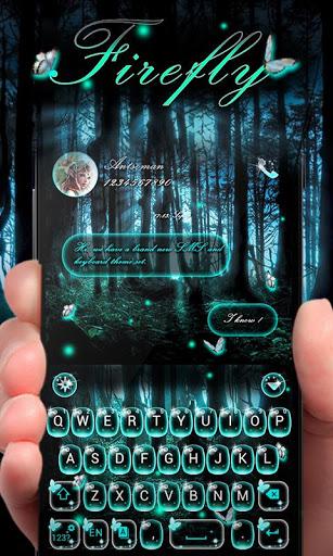 FireflyⅡGO Keyboard Theme - عکس برنامه موبایلی اندروید
