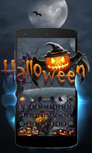 Halloween II GO Keyboard Theme - Image screenshot of android app