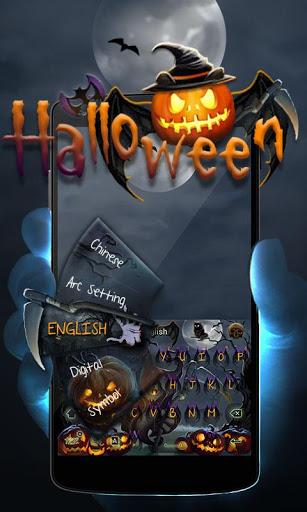 Halloween II GO Keyboard Theme - Image screenshot of android app