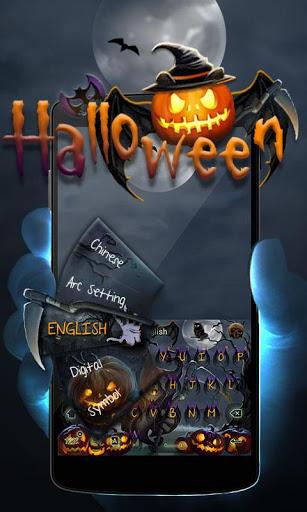 Halloween II GO Keyboard Theme - عکس برنامه موبایلی اندروید