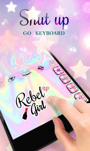 Shut Up GO Keyboard Theme - عکس برنامه موبایلی اندروید