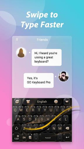 GO Keyboard Pro - Emoji, GIF, - عکس برنامه موبایلی اندروید