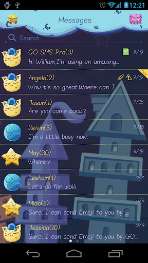 Balpen FONT FOR GO SMS PRO - Image screenshot of android app