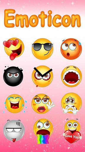 (FREE) GO SMS EMOTICON STICKER - Image screenshot of android app