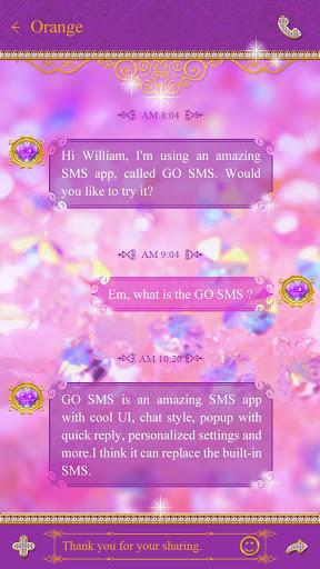 GO SMS KING THEME - Image screenshot of android app