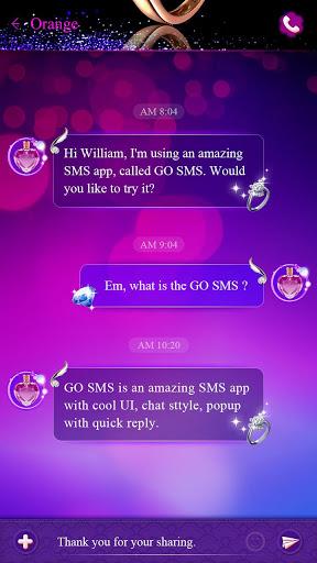 GO SMS PRO LOST CITY THEME - Image screenshot of android app