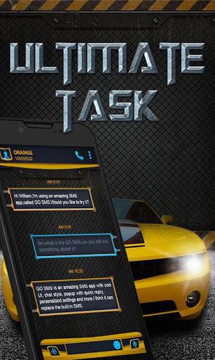 GO SMS PRO ULTIMATE TASK THEME - Image screenshot of android app