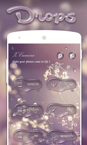 Z CAMERA DROPS THEME - Image screenshot of android app