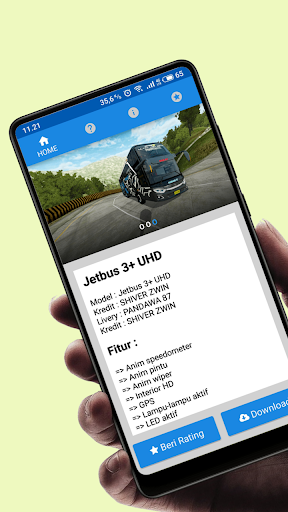 Mod Bussid Basuri Pianika - Image screenshot of android app