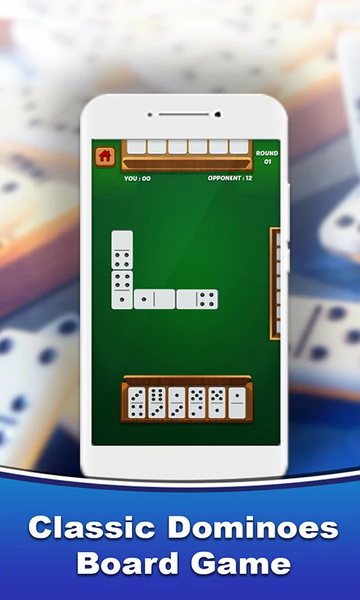 Domino Offline: dominoes game - Gameplay image of android game