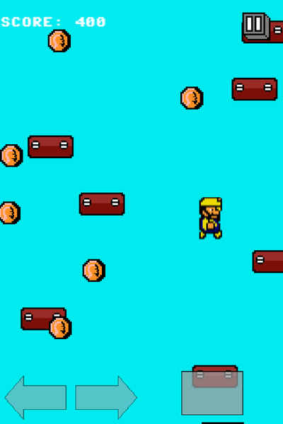 8-Bit Jump: 2d Platformer - Gameplay image of android game