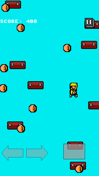 8-Bit Jump: 2d Platformer - Gameplay image of android game