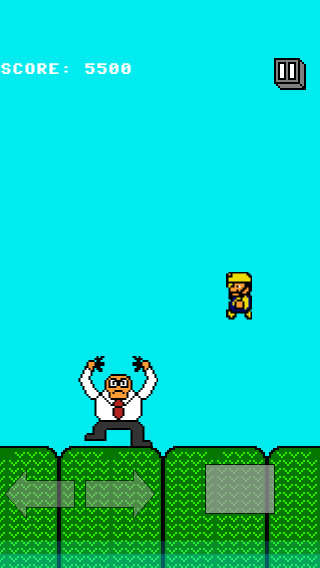 8-Bit Jump: 2d Platformer - Gameplay image of android game