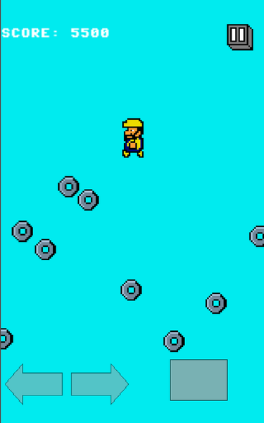 8-Bit Jump: 2d Platformer - Gameplay image of android game