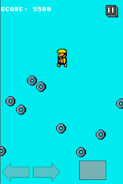 8-Bit Jump: 2d Platformer - Gameplay image of android game