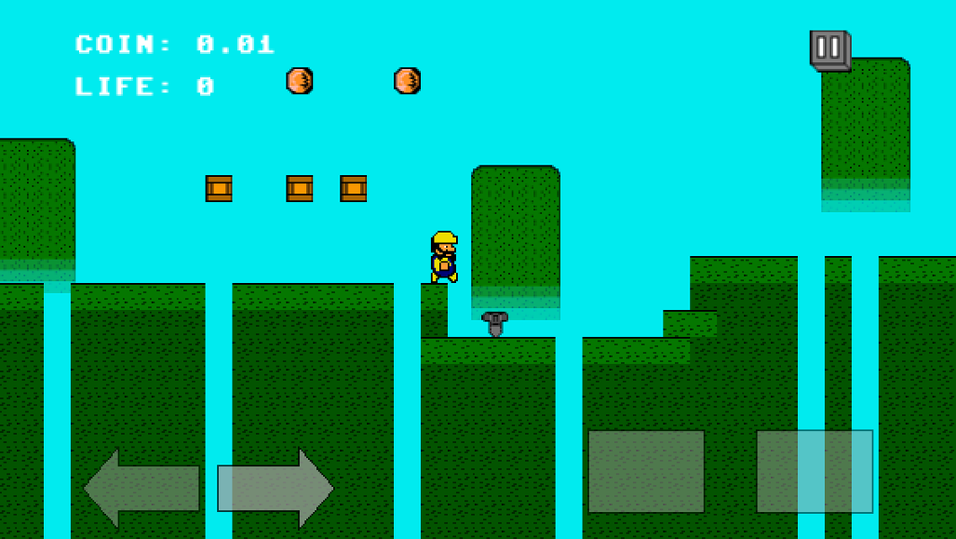 8-Bit Jump 3: 2d Platformer - Gameplay image of android game