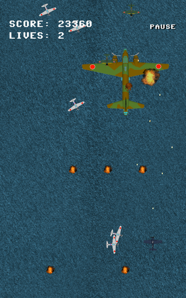 Kamikazes - Gameplay image of android game