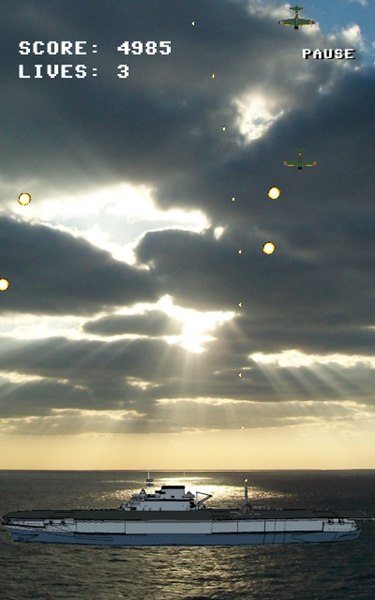 Kamikazes - Gameplay image of android game