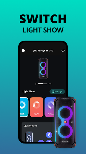 JBL PartyBox - Image screenshot of android app