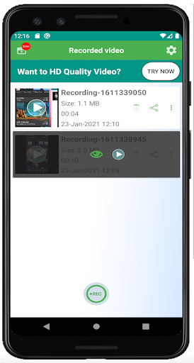 Video Call Recorder for WhatsA - Image screenshot of android app