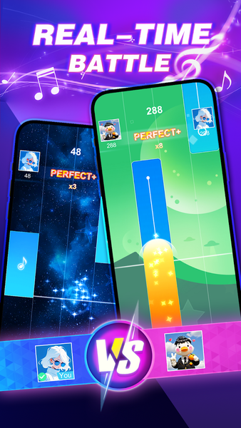 Piano Dash: Music Adventure - Gameplay image of android game