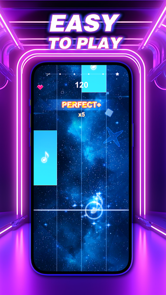 Piano Dash: Music Adventure - Gameplay image of android game