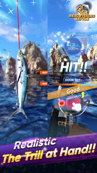 Real Fishing Battle - عکس بازی موبایلی اندروید