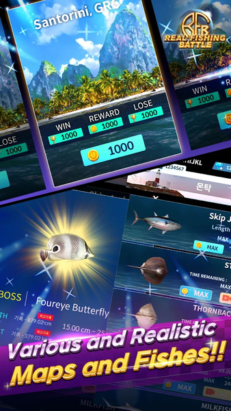 Real Fishing Battle - عکس بازی موبایلی اندروید