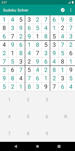 Sudoku Solver - عکس بازی موبایلی اندروید