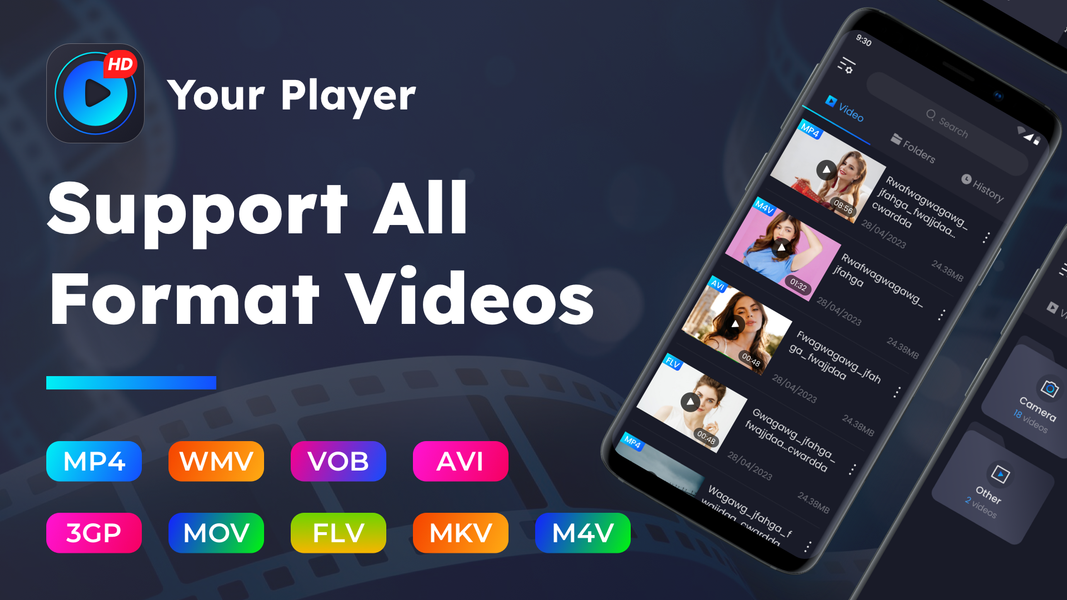 Your Player - All Format Video - عکس برنامه موبایلی اندروید