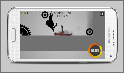 Stickman Turbo Dismounting - Gameplay image of android game