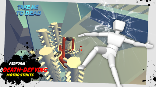 Stickman Turbo Dismounting 3D - Gameplay image of android game