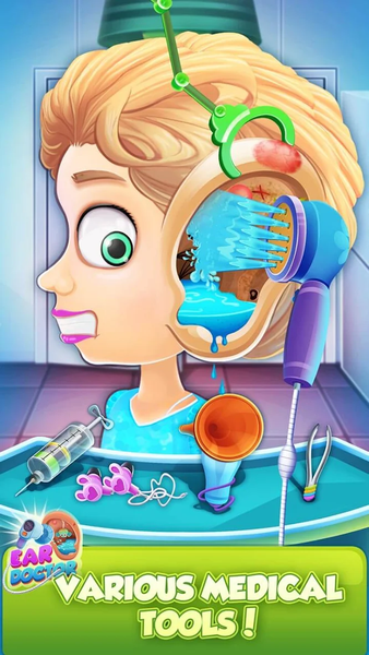 Ear Surgery Doctor Care Game! - Gameplay image of android game