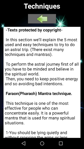 Astral travel - Image screenshot of android app