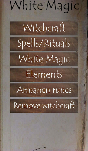 White Magic spells and rituals - عکس برنامه موبایلی اندروید