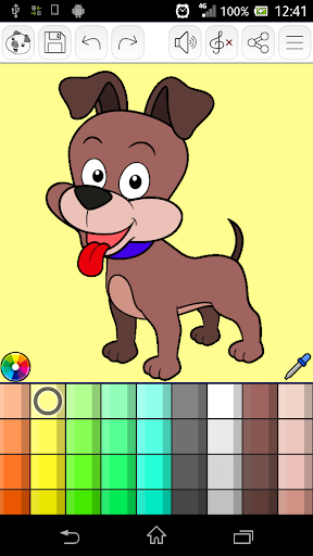 Animals coloring book - عکس برنامه موبایلی اندروید