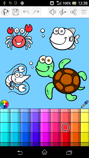 Animals coloring book - عکس برنامه موبایلی اندروید