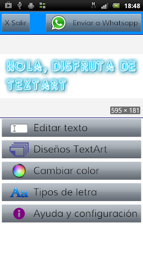 TextArt: Cool Text creator - عکس برنامه موبایلی اندروید