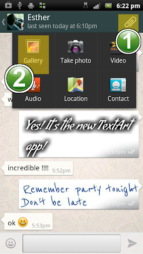 TextArt: Cool Text creator - عکس برنامه موبایلی اندروید