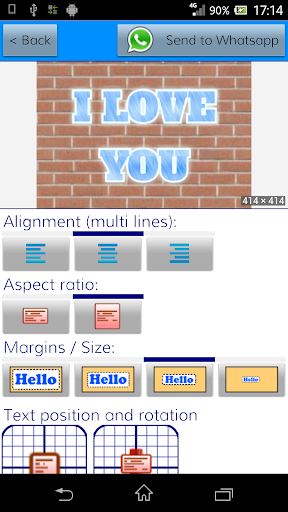 TextArt: Cool Text creator - عکس برنامه موبایلی اندروید