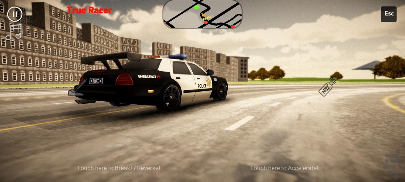 True Racer - Gameplay image of android game