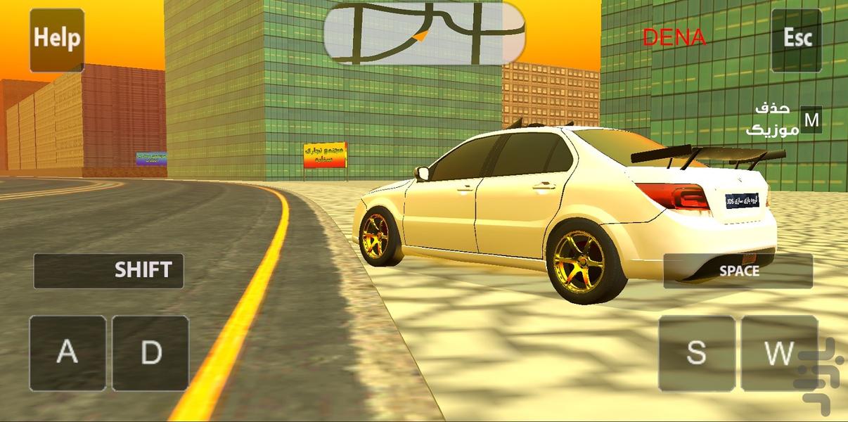تست رانندگی دنا - عکس بازی موبایلی اندروید