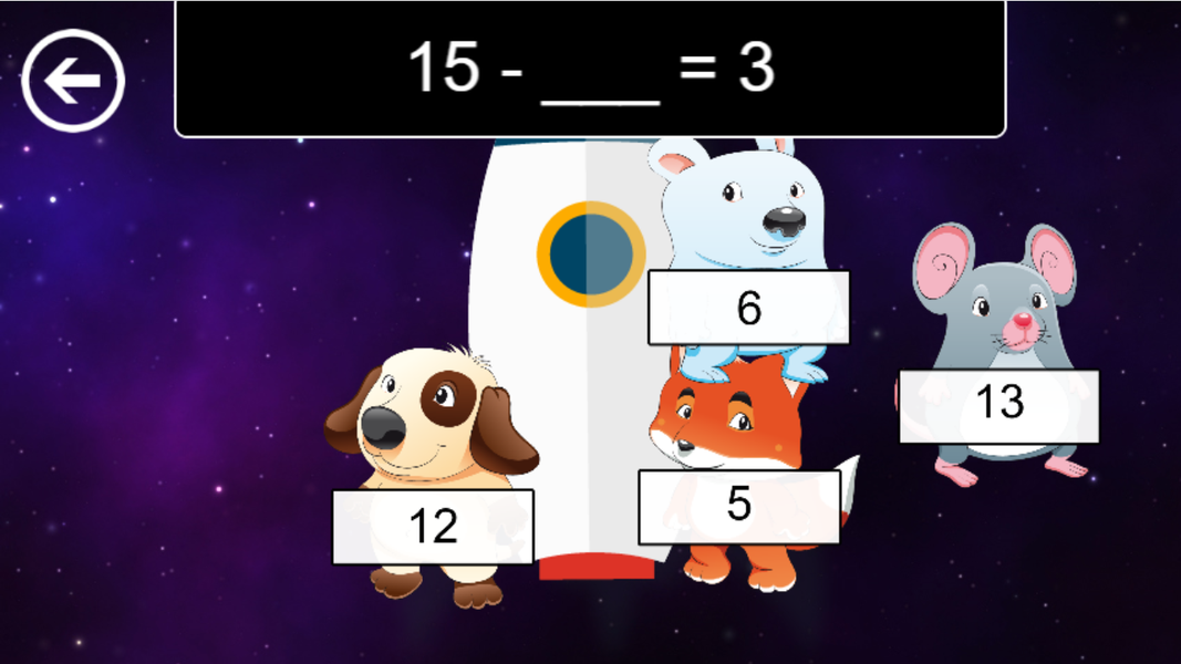 Math Games for Kids - K-۳rd - عکس بازی موبایلی اندروید