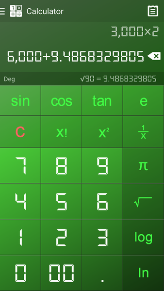 Calculator - عکس برنامه موبایلی اندروید