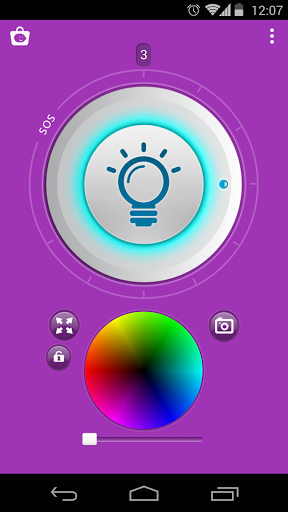 Flashlight - عکس برنامه موبایلی اندروید