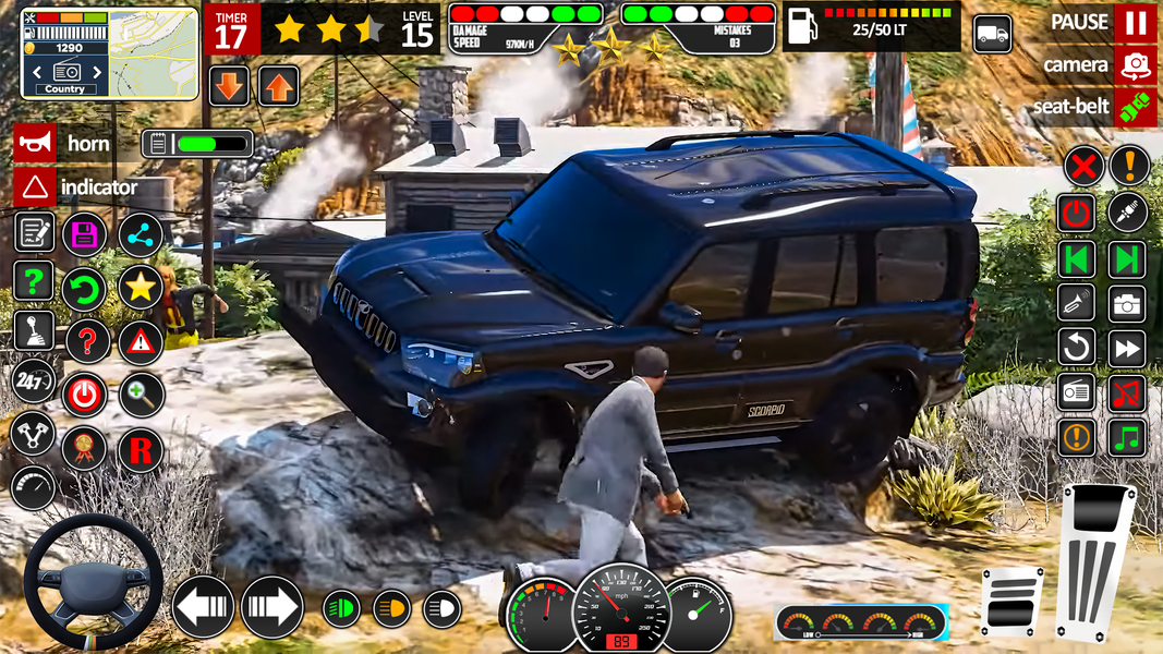 Jeep Simulator ۲۰۲۲: Jeep Game - عکس بازی موبایلی اندروید