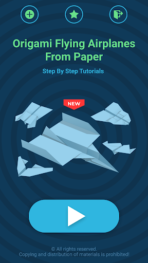 Origami Flying Paper Airplanes - Image screenshot of android app