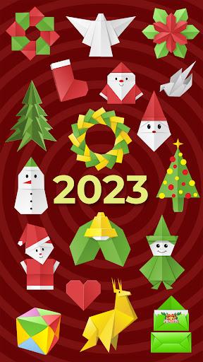 Origami Christmas Paper Crafts - Image screenshot of android app