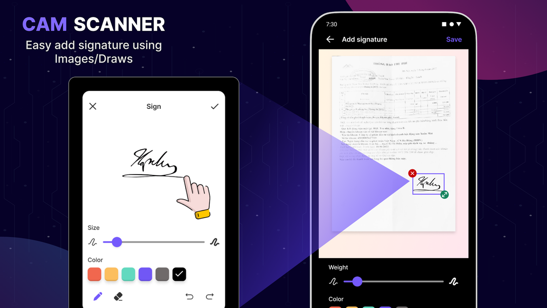 Scanner App - PDF & QR Scanner - عکس برنامه موبایلی اندروید